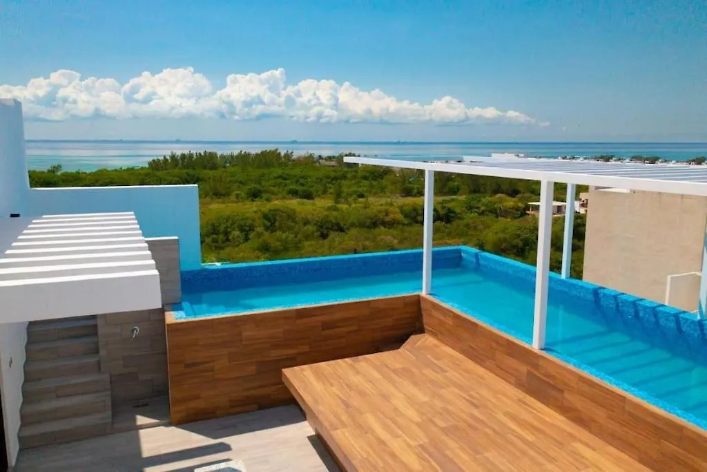 Nuevo Loft - Vista Al Mar Lejlighed Playa del Carmen 0*,